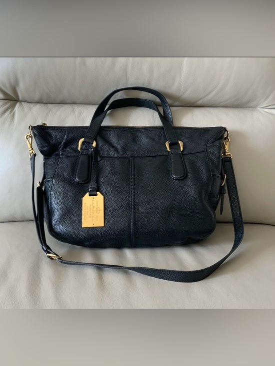 Lauren Ralph Lauren Handbags - Lauren Ralph Lauren Large Pebble Leather Satchel Bag